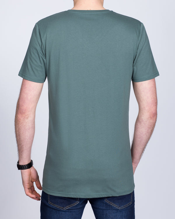 Girav New York Extra Tall V-Neck (metal green)