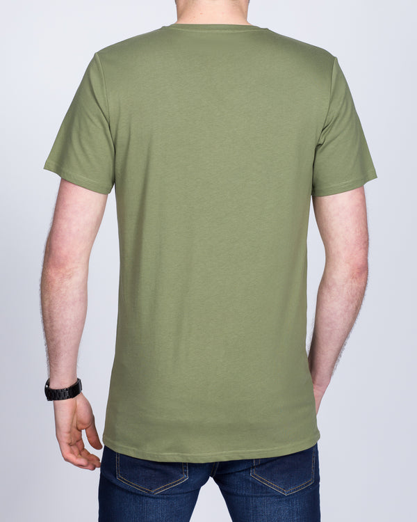 Girav New York Extra Tall V-Neck (olive green)