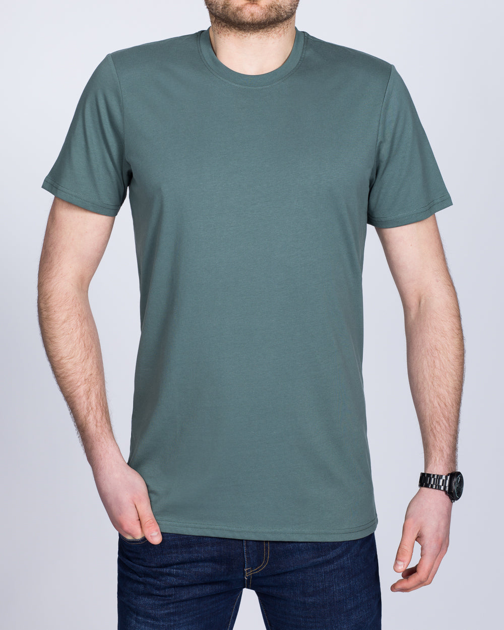 Girav Sydney Extra Tall T-Shirt (metal green)