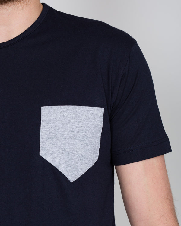 2t Pocket Tall T-Shirt (navy)