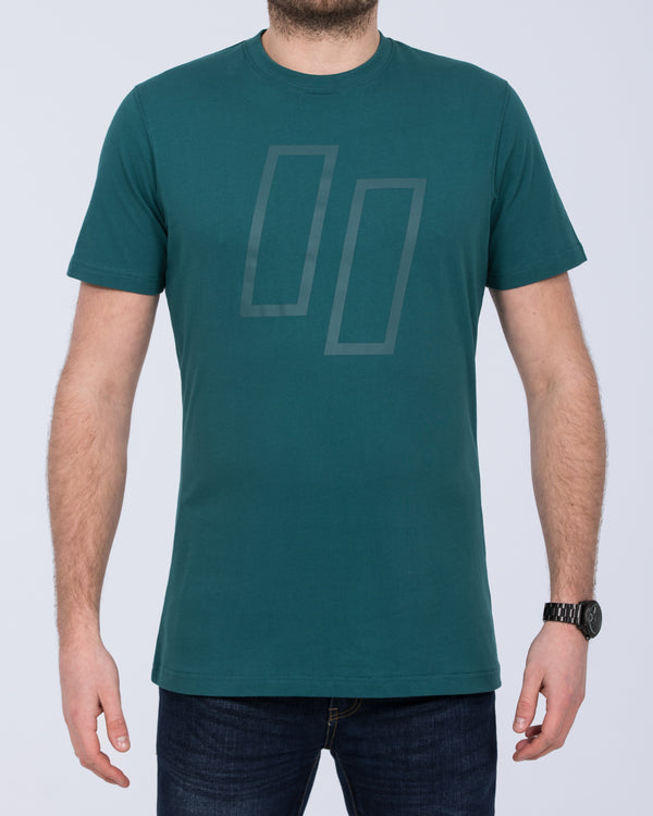 2t Tall Block T-Shirt (petrol)