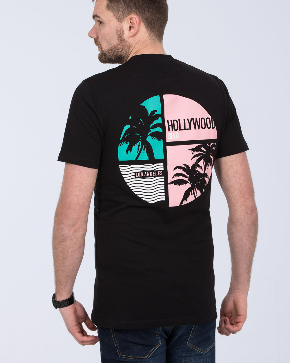 2t Tall Hollywood T-Shirt (black)
