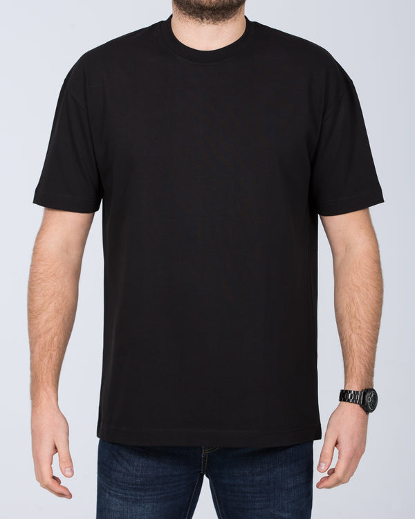 Girav Dallas Extra Tall Oversized T-Shirt (black)