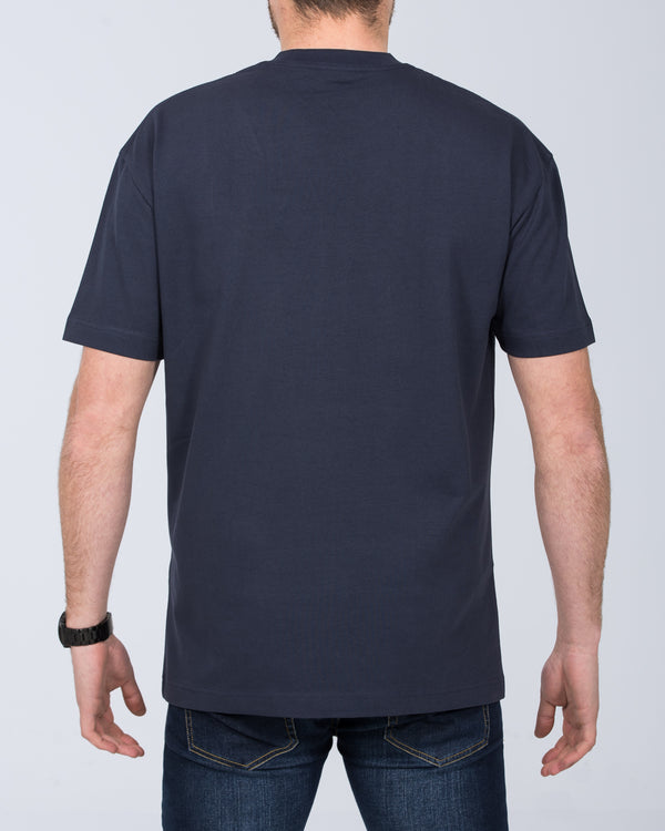 Girav Dallas Tall Oversized T-Shirt (marineblau)