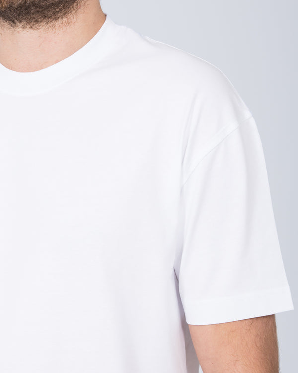 Girav Dallas Tall Oversized T-Shirt (weiß)