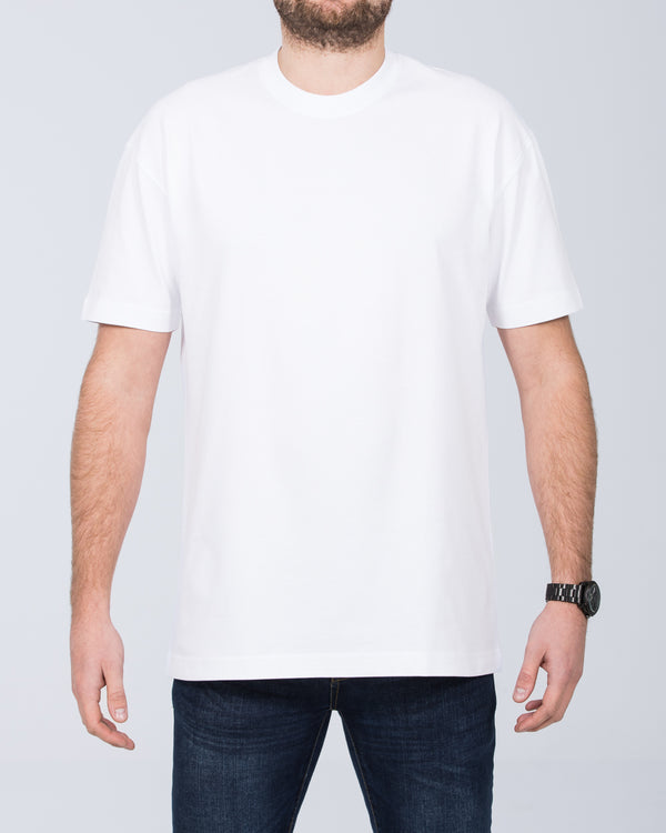 Girav Dallas Tall Oversized T-Shirt (weiß)