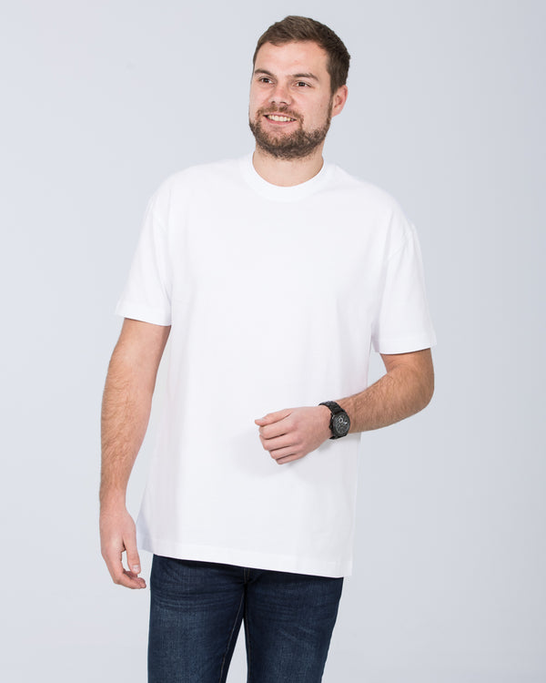 Girav Dallas Tall Oversized T-Shirt (weiß)