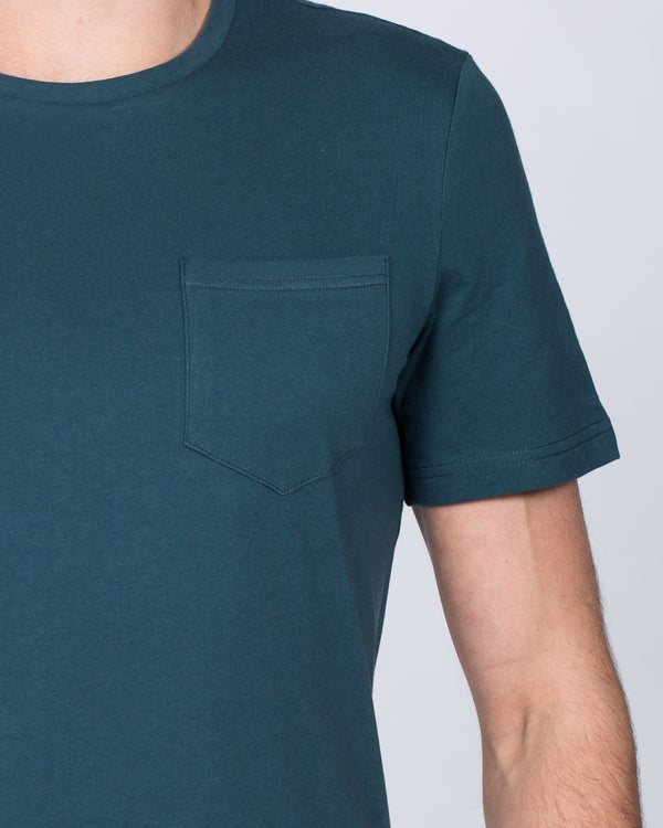 2t Tall Pocket T-Shirt (petrol)