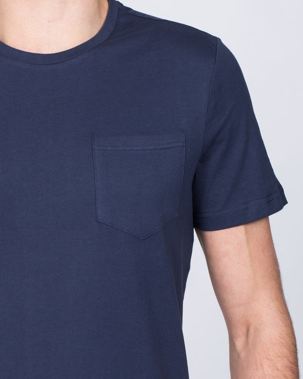 2t Tall Pocket T-Shirt (navy)