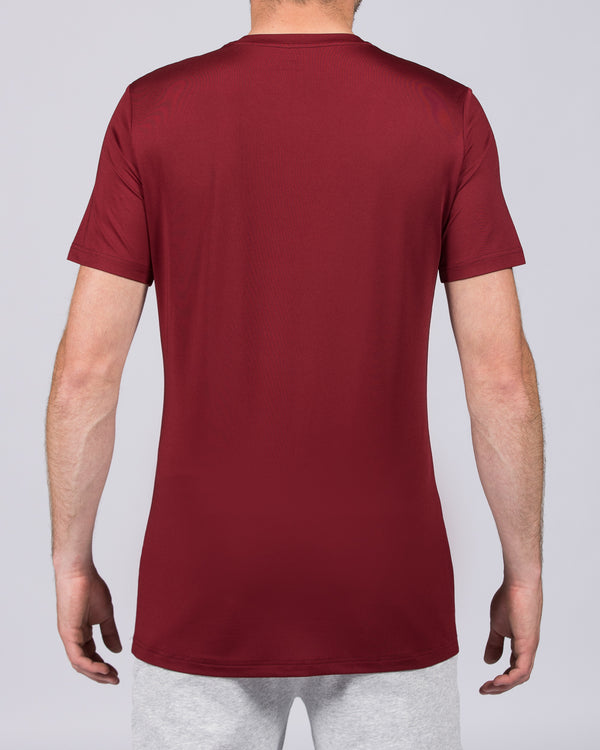 2t Impact Training Top (burgundy)