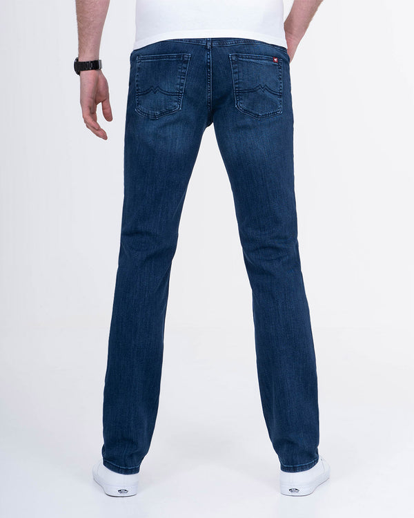 Mustang Tramper Regular Fit Tall Jeans (washed blue)