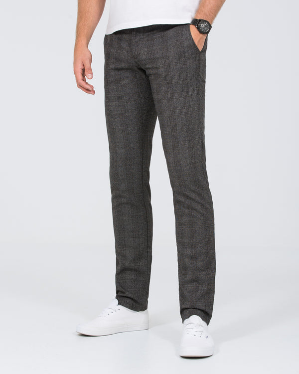 Redpoint Jasper Slim Fit Trousers (anthracite check)