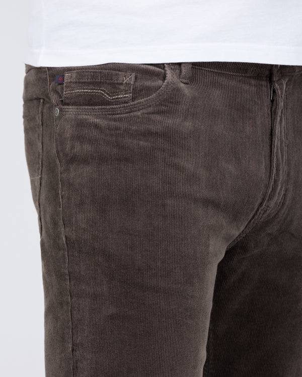 Redpoint Milton Slim Fit Tall Cord Jeans (grey)