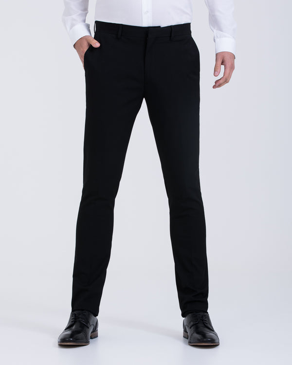 2t Skinny Fit Tall Trousers (black)