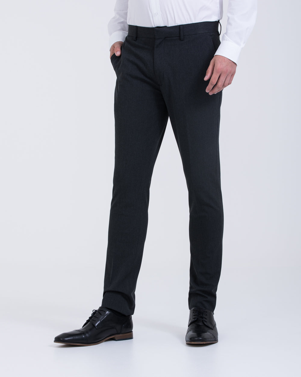 2t Skinny Fit Tall Trousers (charcoal)
