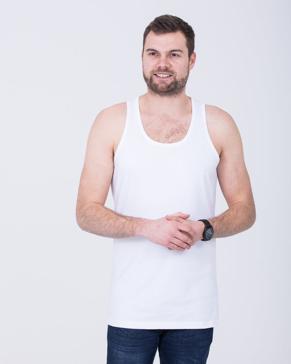 2t Samuel Tall Weste Top (weiß)